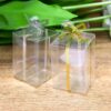 Paquete de cajas de acetato para souvenirs