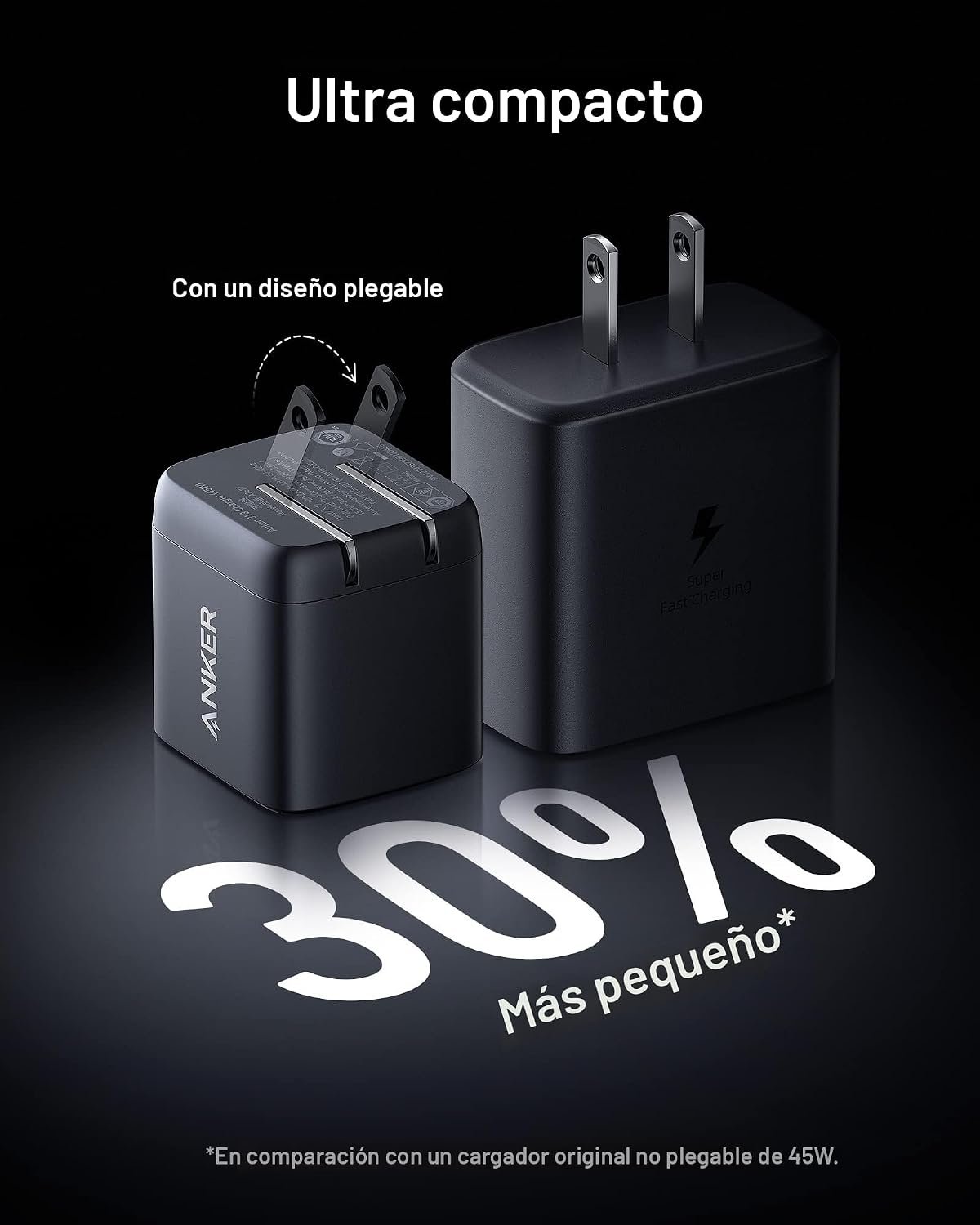 Cargador Anker Tipo C 45w - Imagen 4