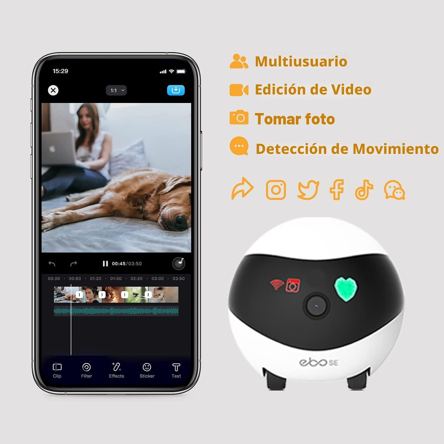 Robot Enabot EBO SE - Imagen 2