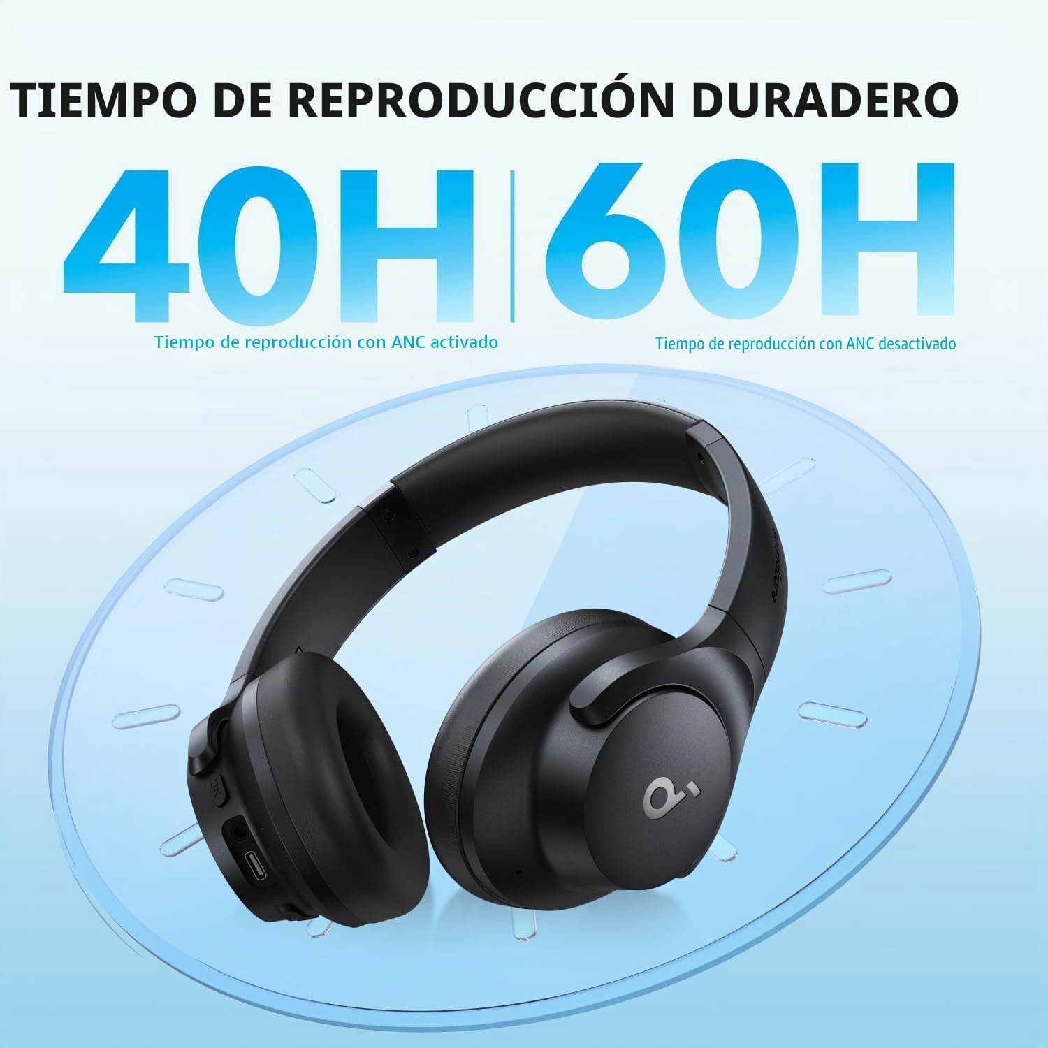 Audifonos ANKER SOUNDCORE Q20I - Imagen 7