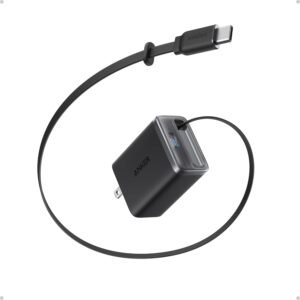 Cargador ANKER Nano 35 W con cable retractil