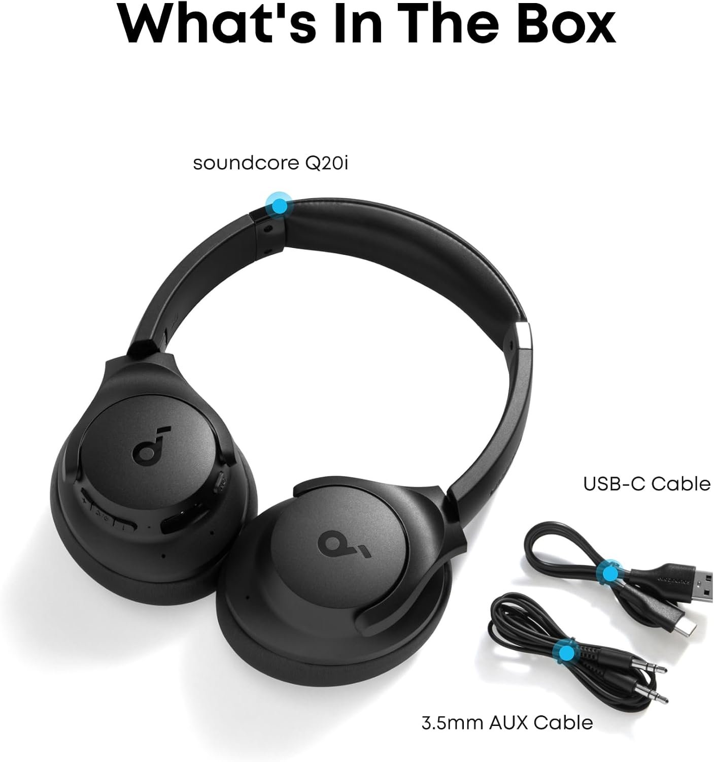 Audifonos ANKER SOUNDCORE Q20I - Imagen 6